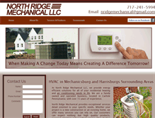 Tablet Screenshot of northridgemechanical.com